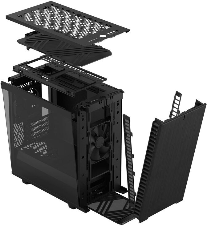 Torre Micro-ATX Fractal Design Define 7 Mini Black TG Light Tint image number 24