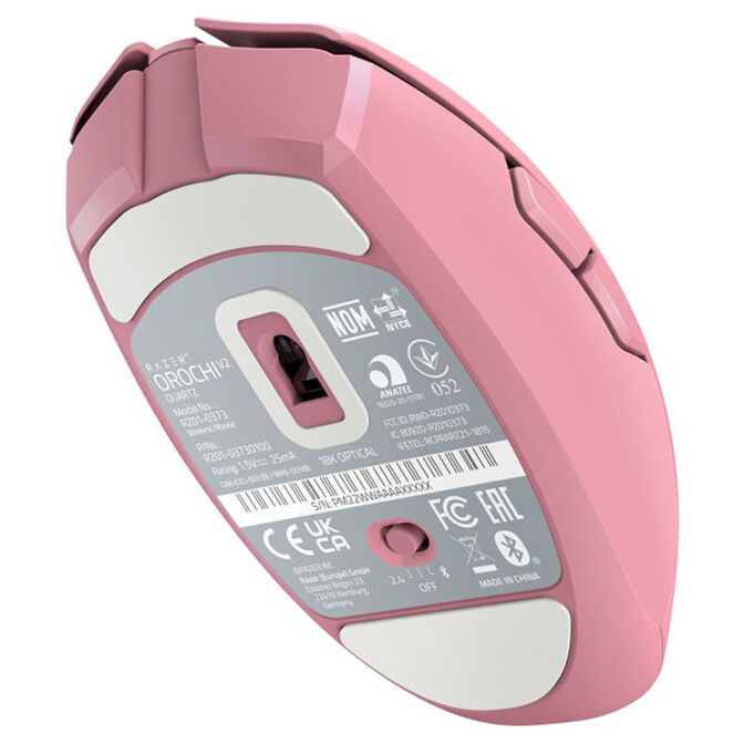 Rat&oacute;n Razer Orochi V2 18000DPI Wireless Quartz image number 4