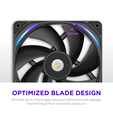 Ventilador NZXT F140x Perfomance RGB 140mm - Single Pack Negras image number null