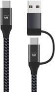 Cable de Carga Ewent EW9918 USB-C 2 em 1 image number null