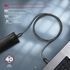 Cable de cargamento AXAGON BUCM432-CM10AB USB-C <-> USB-C, USB4 Gen 3×2, 1m, PD 100W, 8K HD, ALU, braid, Negro image number null
