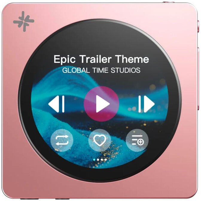 Reproductor de Audio Retro Hi-Res FiiO Snowsky DISC Rosa image number 1