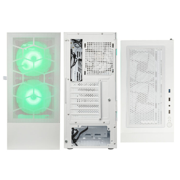 Caja ATX Kolink Observatory MX Mesh ARGB Blanco image number 9