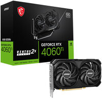 Tarjeta Gráfica MSI GeForce® RTX 4060 Ti VENTUS 2X BLACK E1 OC 8GB GDDR6 DLSS3