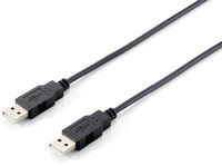 Equip 128870 Cable USB 2.0 A-A, 1,8 m , Negro