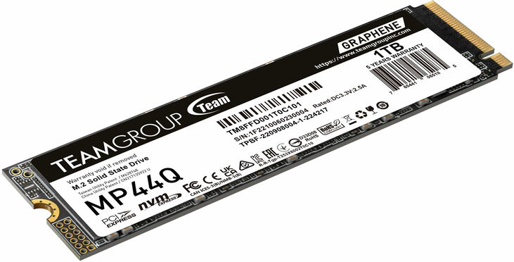 SSD Team Group MP44Q 1TB Gen4 M.2 NVMe (7400/6500MB/s) image number 3