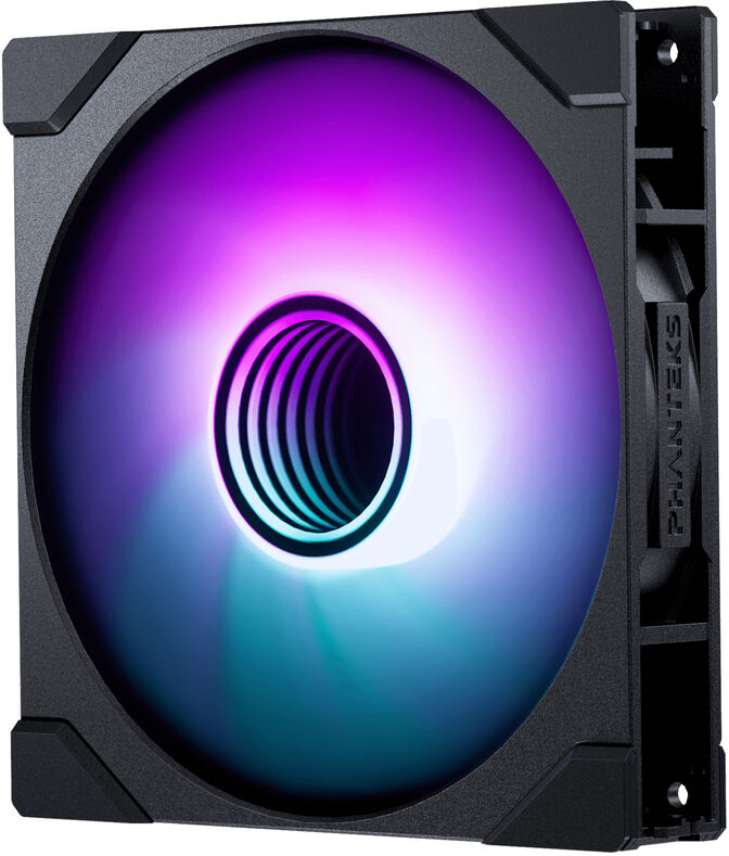 Ventilador Phanteks M25 Gen2 140mm PWM D-RGB Negro (Pack 3) image number 1