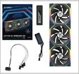 Ventilador Lian Li UNI FAN SL120 Wireless RGB Reverse Blade PWM Negro 120mm (Pack 3) image number null