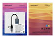 Adaptador Gigabit Nanocable USB-C 3.0/USB-A/M + 3xUSB-A 3.0 a Ethernet 2.5G 10/100/1000/2500 Mbps 15 CM Cinza image number null