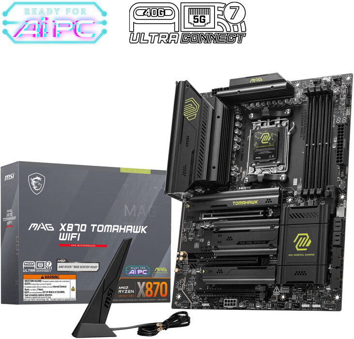 Placa Base MSI MAG X870 TOMAHAWK WIFI image number 4