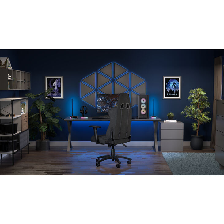 Silla Gaming Corsair TC100 RELAXED - Fabric Negro image number 11