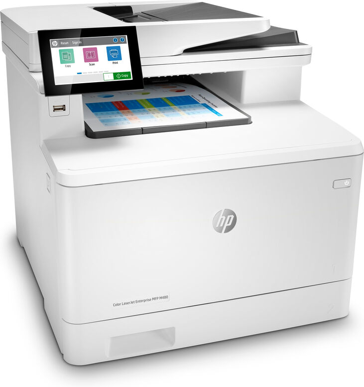Impresora Multifunción Láser HP Color LaserJet Enterprise MFP M480f image number 2