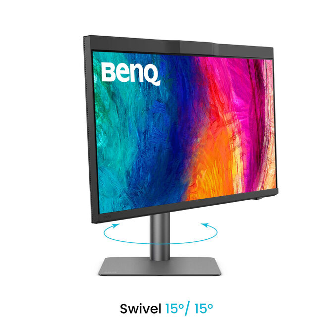 Monitor BenQ Creative Pro 27" PD2770U 4K UHD 60Hz HDR400 IPS USB-C HDMI DisplayPort KVM Flicker-Free Low Blue Light image number 6