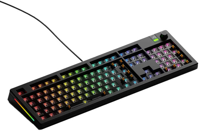 Glorious Gaming GMMK 3 100% Barebones teclado Juego USB No Negro image number 1