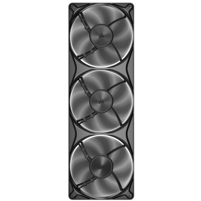 Ventilador Corsair RS360 II Unified Frame PWM Negra 120mm Triplo Ventilador 120mm (360mm) image number 5