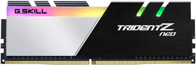 G.Skill Kit 16GB (2 X 8GB) DDR4 3600MHz Trident Z Neo RGB CL18 image number 1