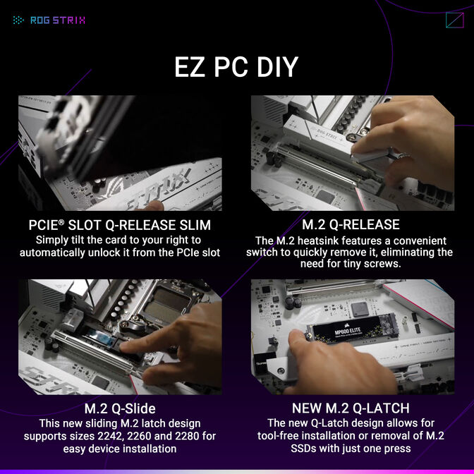 Placa Base Asus ROG Strix B850-A Gaming WiFi image number 7