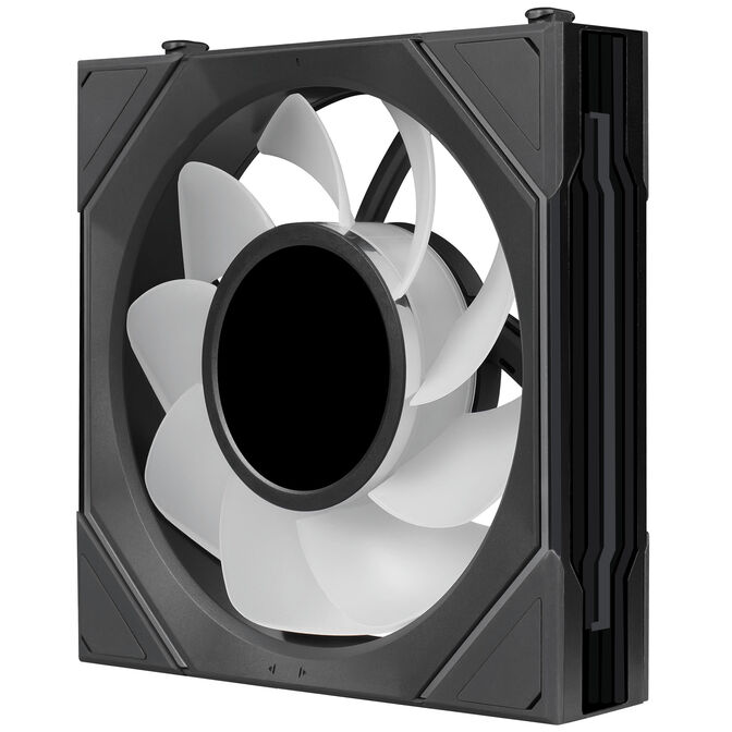 Ventilador Lian Li UNI FAN SL120 LCD Infinity FLEX Wireless Reverse Blade Negro 120mm (Pack 3) image number 3