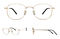 Xiaomi Blue Light Blocking Glasses Dorado - Gafas con filtro de luz azul