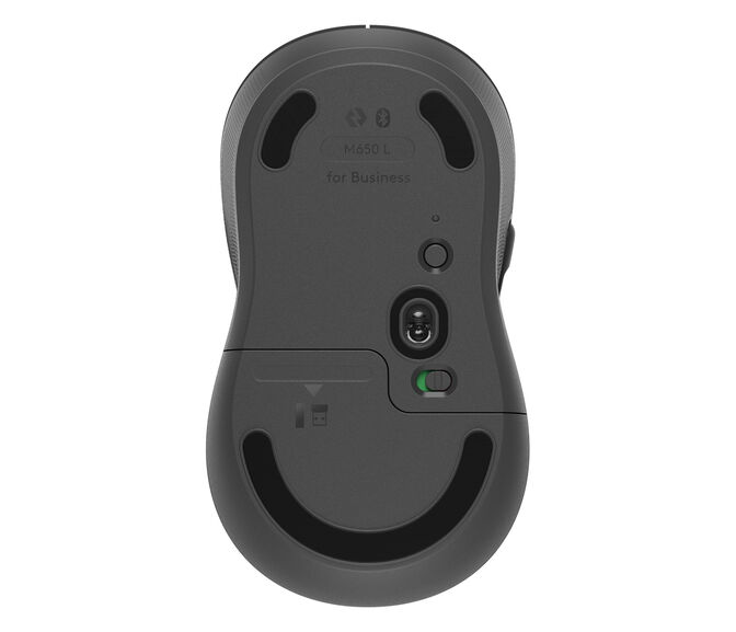 Rat&oacute;n Logitech Signature M650 L for Business 4000DPI Wireless/Bluetooth Grafito image number 4