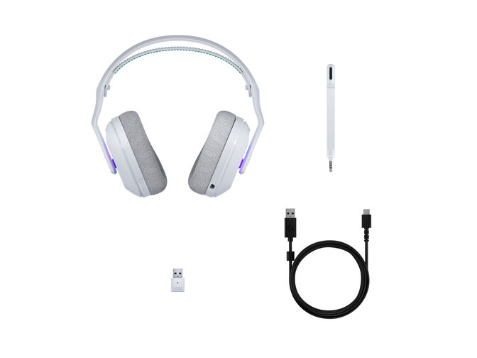 Auriculares Logitech G522 RGB Lightspeed Wireless Blanco image number 1