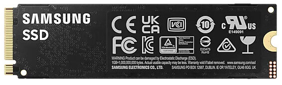 SSD Samsung 990 PRO 2TB Gen4 M.2 NVMe (7450/6900MB/s)