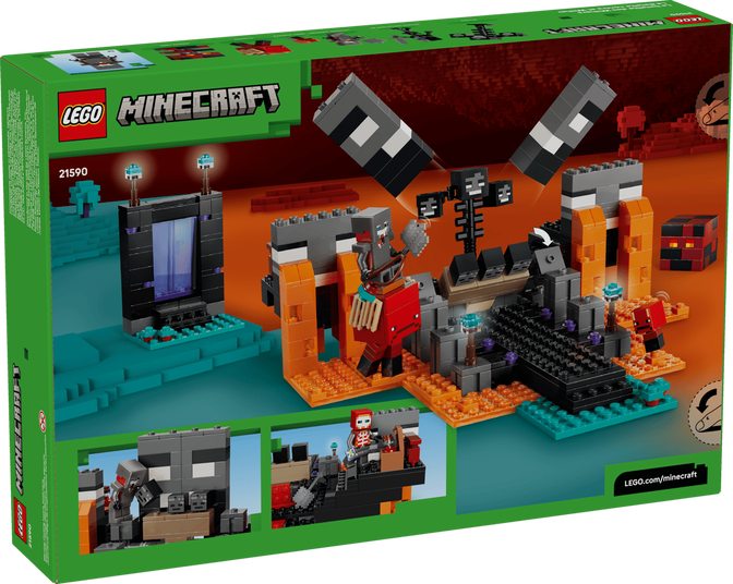 LEGO Minecraft: La Batalla contra el Wither, 494 Piezas (21590) image number 1