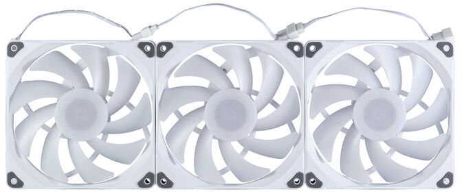 Ventilador Phanteks M25 PWM D-RGB Blanca Pack 3- 140mm image number 0