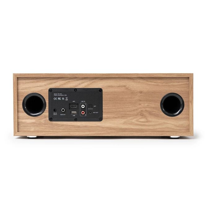 Altavoces Hi-Fi Vulkkano T50 ARC 50W Bluetooth HDMI ARC Marrones image number 4