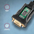Adaptador AXAGON ADS-1PQN USB2.0 - Serial RS-232 DB9 FTDI image number null