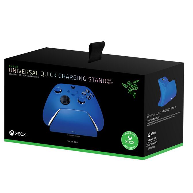 Base de Carga Razer Universal Quick Charging Stand para Xbox Shock Blue image number 4