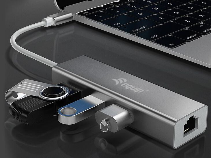 Hub USB-C Equip 3 Puertas USB 3.0 image number 6