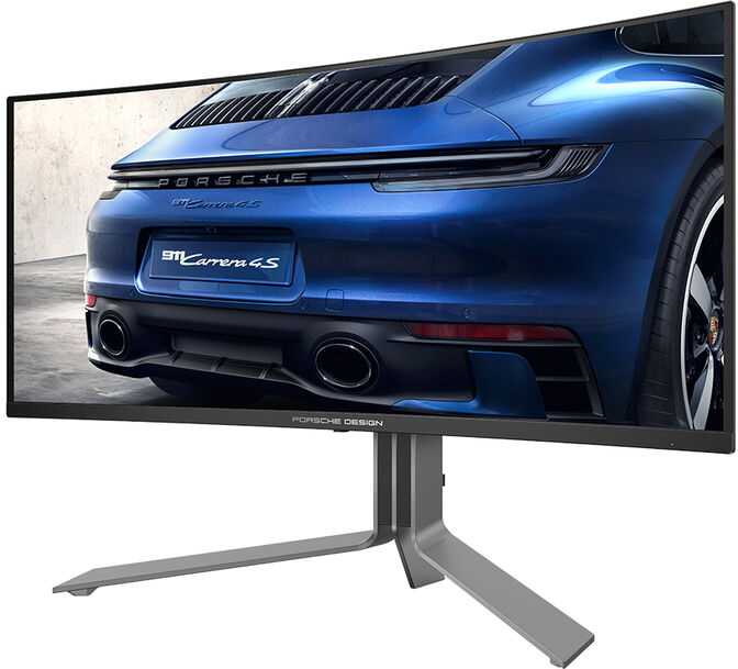 Monitor AOC AGON Porsche Design 34" PD34 QD-OLED WQHD 240Hz 0.3ms Adaptive Sync HDR True Black 400 image number 1