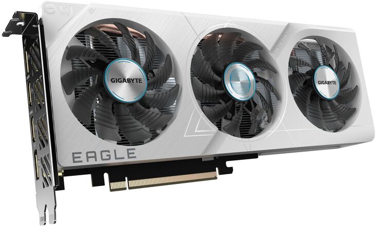 GIGABYTE GeForce RTX 4060 EAGLE OC ICE 8G NVIDIA 8 GB GDDR6 image number 3