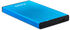 Caja Externa HDD Tooq 2.5" SATA (9,5mm) - USB 3.0/3.1 Gen 1 Azul Metalizado image number null
