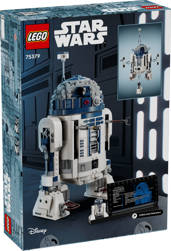 LEGO Star Wars: R2-D2, 1050 Piezas (75379) image number 1