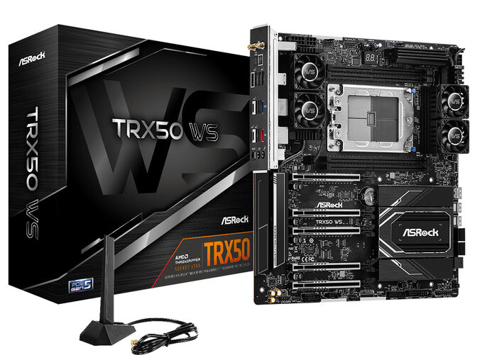 Placa Base ASRock TRX50 WS image number 0