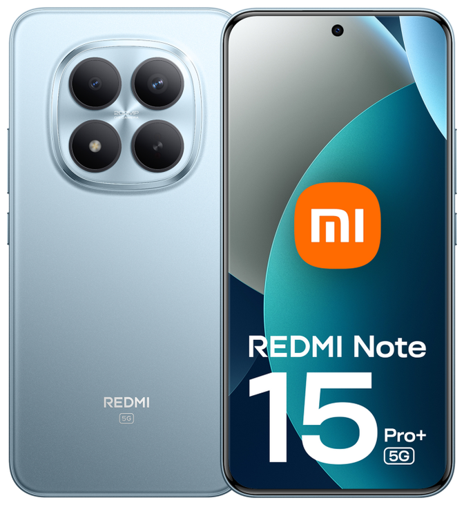 Smartphone Xiaomi Redmi Note 15 Pro+ 5G 6.83" (8 / 256GB) 120Hz Azul image number 0