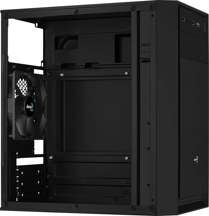Caja Micro-ATX Aerocool CS-104 Negro image number 8