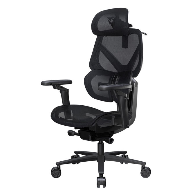 Silla Gaming Ergonomica ThunderX3 FLEX Pro, Apoio lombar 360 graus - Mesh Black image number 5