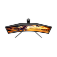 Monitor Curvo AOC Gaming 34" CU34G4CA Fast VA UWQHD 180Hz 0.3ms 21:9 Adaptive Sync image number null