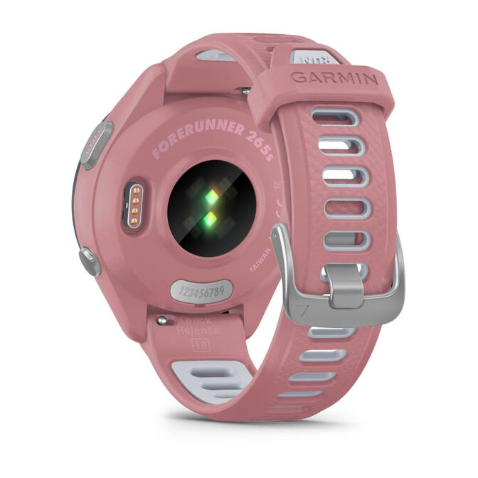 Smartwatch Garmin Forerunner 265S 42mm Rosa/Branco image number 6