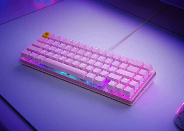 Teclado Glorious GMMK 2 Compact Rosa - Fox switch (ES) image number 2