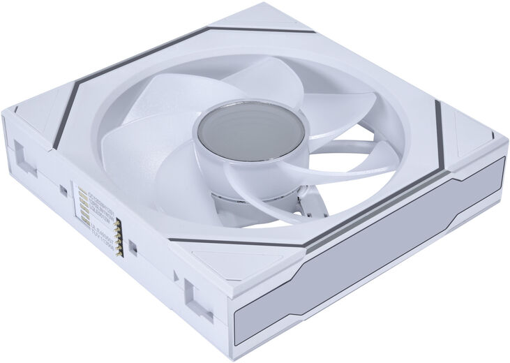 Ventilador Lian Li UNI FAN SL120 Infinity Wireless RGB Reverse Blade PWM Blanco 120mm image number 3