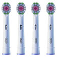 Recambios para Cepillo de Dientes El&eacute;ctrico Oral-B Pro 3D White Pack 4 Unidades Blanco image number null