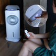 Climatizador Evaporativo Cecotec 8304 65W 3,5L T&aacute;ctil Mando Temporizador 12H image number null