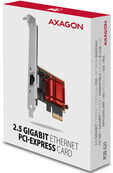 Adaptador AXAGON PCEE-G25 PCIe 2.5 Gigabit Ethernet, Realtek 8125 - RJ45 image number null