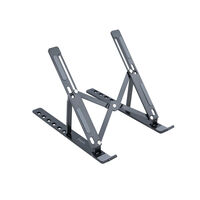 Soporte Elevador para Portátiles 15" Gris