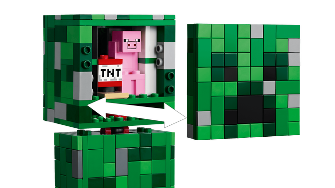 LEGO Minecraft: El Creeper, 665 Piezas (21276) image number 3