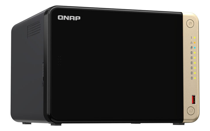 NAS QNAP TS-664-8G - 6 Baías - 2.9GHz 4-core - 8GB RAM image number 1